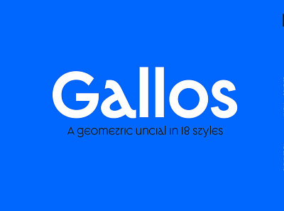 Gallos - Geometrical Font elegant font fonts geometric geometric font geometrical geometrical font geometry geometry font headline modern poster retro sans sans serif sans serif font serif style unique vintage