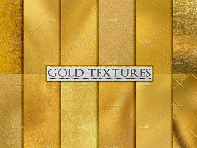 Gold Foil Textures, Gold Backgrounds by Graphics Collection on Dribbble