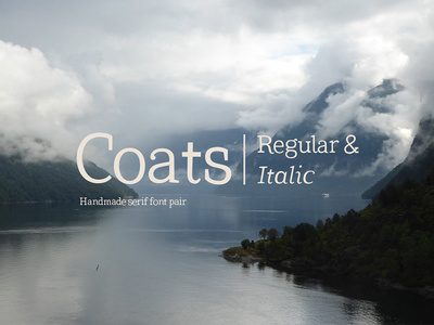 Coats Regular & Coats Italic