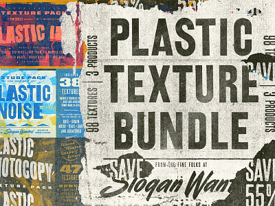 [55% OFF] The Plastic Texture Bundle bundle distress ink noise plastic plastic texture plastic texture bundle retro texture texture bundle textures vintage