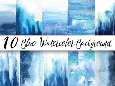 Watercolor Flow Blue Background abstract art background backgrounds paint print texture textures watercolor watercolor background watercolor textures