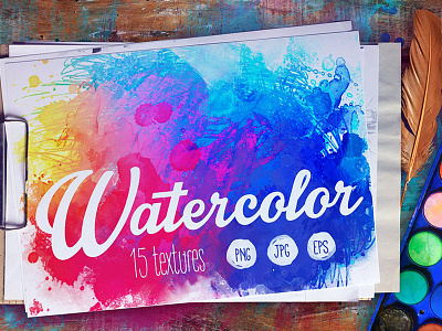 Watercolors: 15 textures 15 textures background colorful paint scrapbook texture texture background textures watercolor watercolor background watercolor textures