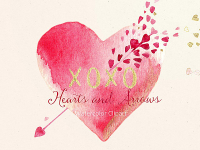 Hearts and arrows Valentines clipart love clip art valentine cards valentines valentines card clipart valentines clipart valentines day watercolor arrows watercolor clipart watercolor hearts watercolor valentines