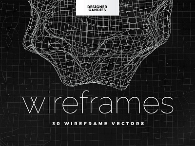 30 Wireframe Vectors - FREE Download abstract decorations free download grids illustration mesh vector vectors waveforms wireframe wireframe vectors wireframes