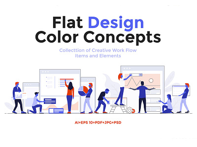 Modern Flat design Business concepts business characters concepts creative design flat flat design illustrations interface modern people project