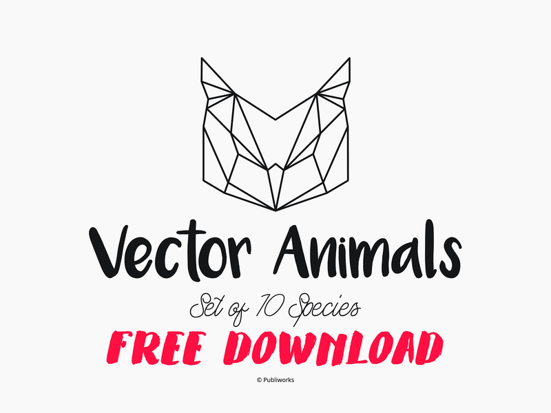 Download Geometric Vector Animals - FREE Download by Graphics ...