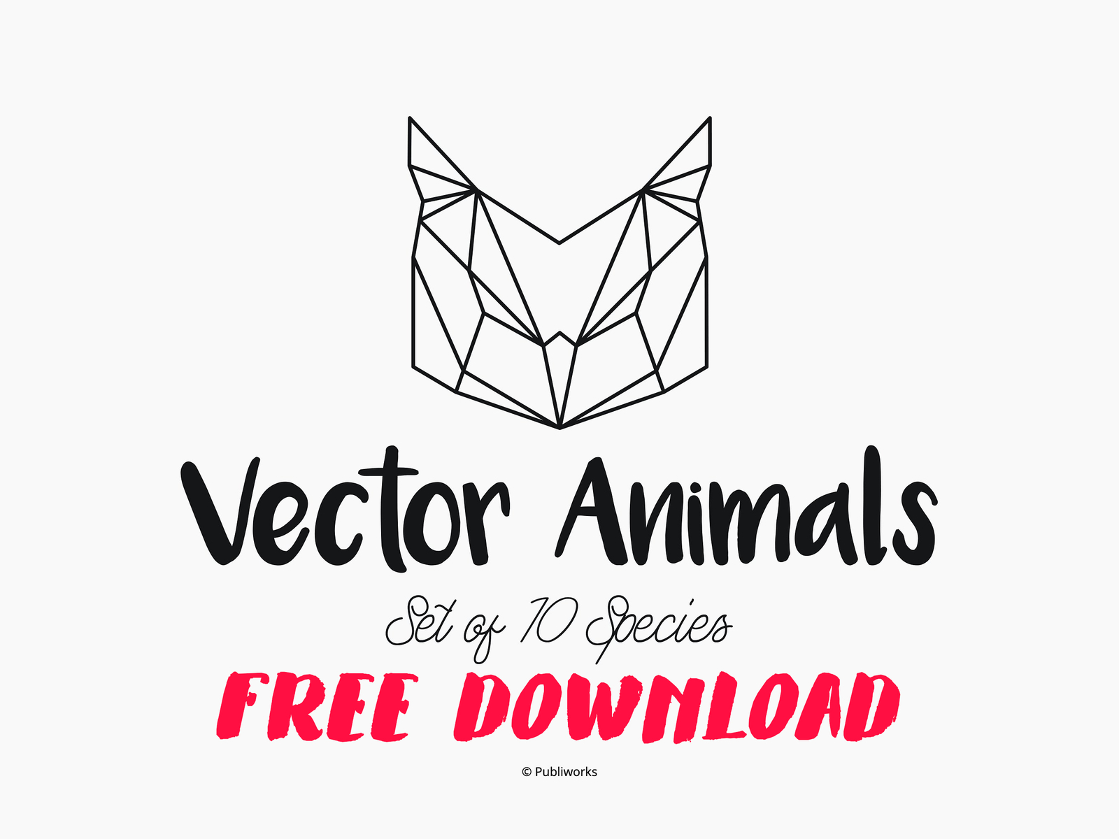 Download Geometric Vector Animals - FREE Download by Graphics Collection | Dribbble | Dribbble