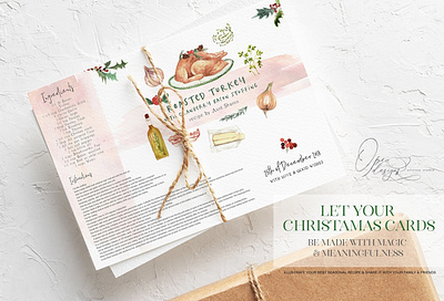 Illustrated Recipes Creator background card cards christmas recipes design food fuits illustrated illustrated recipes illustrated recipes creator illustration recipe card recipes recipes card recipes creator textures vector watercolor watercolor recipes website