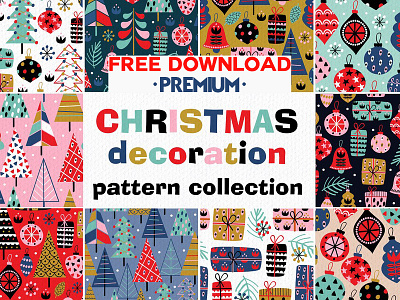 Christmas decorations pattern set art christmas christmas decoration christmas decorations pattern christmas pattern christmas pattern set decor decorations design elements free free download graphic design happy holiday ornament pattern pattern collection pattern set seamless patterns