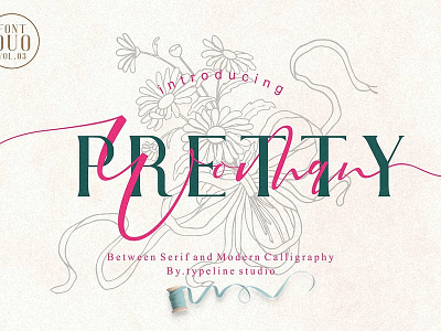 Pretty Woman || Couple Font Duo branding calligraphy couple couple font couple font duo easter font font happy font lettering logo font modern pretty pretty woman romantic font script serif typeface typography wedding font woman