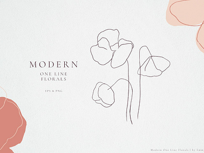 Modern One Line Floral Drawings art botanical clipart design drawing fine art floral flowers graphic design illustration modern one line one line one line floral one line florals sketch sketched art vector watercolor wedding invite wild flowers