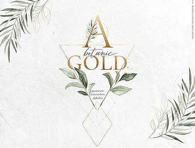 Botanic Gold watercolor alphabet abstract alphabet botanic botanical botanical elements design drawing flloral gold gold elements golden illustration painted vector watercolor watercolor alphabet watercolor art watercolor collection watercolor floral watercolor flowers