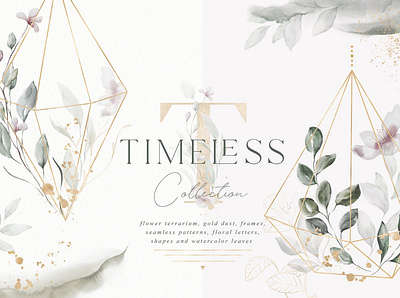 Timeless Watercolor Collection background clipart design design elements floral floral clipart floral design flowers gold graphic graphic assets graphic design graphics graphics collection illustration timeless timeless watercolor collection watercolor watercolor collection watercolor floral
