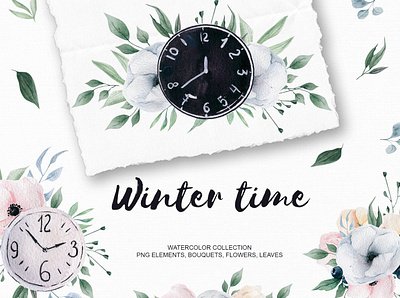 Watercolor winter time art background christmas christmas project design design elements floral flower illustration illustrations modern simple vector watercolor watercolor time watercolor winter watercolor winter time watercolour winter winter time