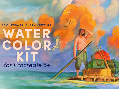 Watercolor Kit – Procreate Brushes digital art paint paint brush painting procreate procreate brush procreate brush set procreate brushes procreate kit procreate watercolor procreate watercolor brush procreate watercolor kit watercolor watercolor art watercolor brush watercolor brushes watercolor illustration watercolor kit watercolor painting watercolors