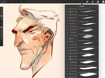 ✨MAGIC Procreate Set: 55+ Brushes aquarelle art design drawing dry brush gouache illustration magic procreate magic procreate set paint paint brush paint brushes painting painting design pencil procreate procreate brush procreate brush set procreate brushes procreate paint