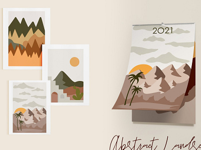 Abstract Landscape Creation Kit abstract abstract art abstract design abstract logo abstract shape abstraction creation creation kit design illustration landscape landscape creation landscape creation kit leaf leaves logo modern abstract shape shapes vector