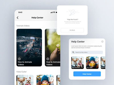 Help Center app apps design help center ios ios app minimal product ui ui design uiux ux visual