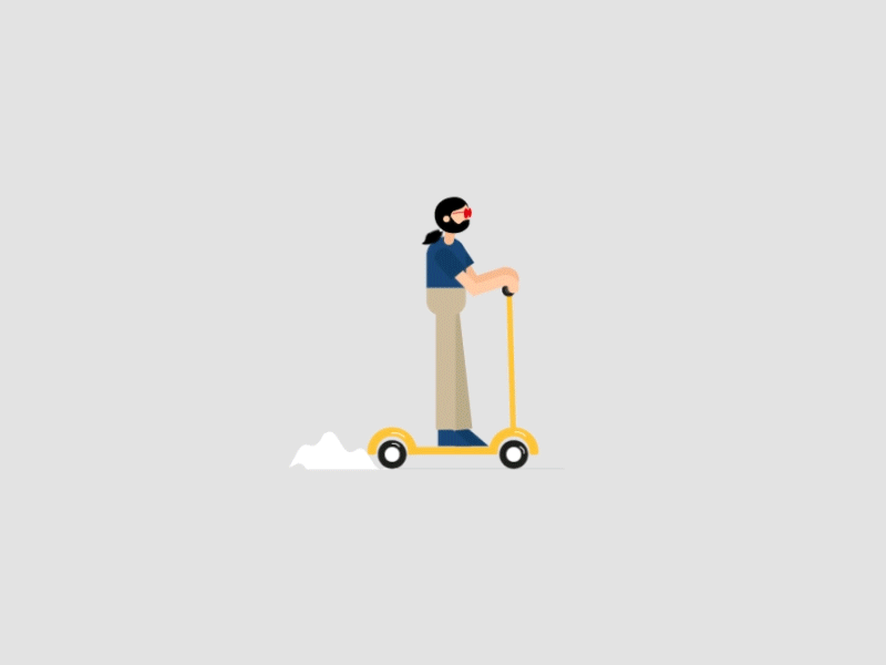 Morfboard 2d animation adobe after effects concept design flat illustration gif minimal morfboard motion motiongraphics skateboard skateboarding vector