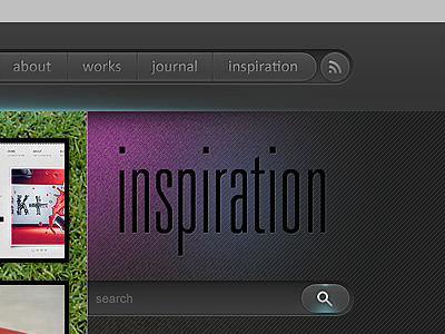 mjworks concept button inspiration navigation search ui web website