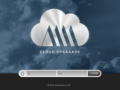 Cloud.Spaaaade Intro cloud intro login logo