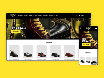 E-Commerce for Dr. Martens México