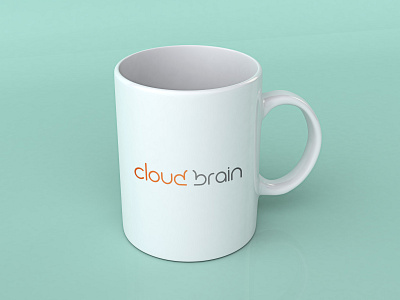 Cloud Brain branding design graphic design logo software company ui vector visual design
