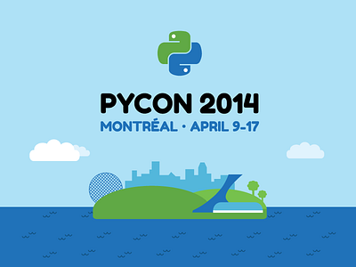 PyCon 2014 in Montréal Branding