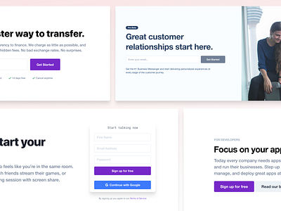 Hero Section Designs heroes landing landing page