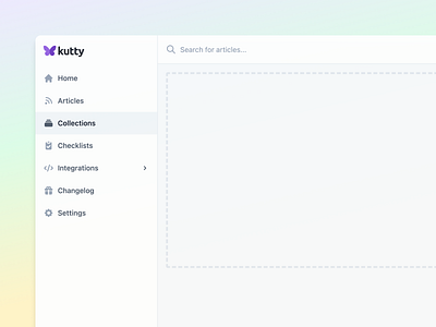 Kutty Layout Design application application ui design