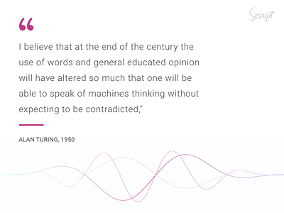 Alan Turing on AI