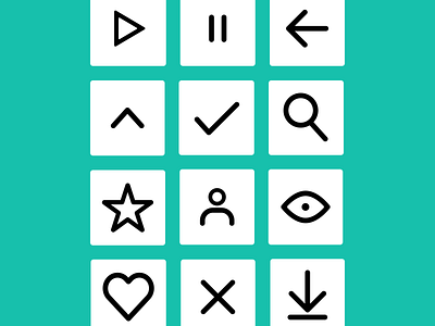 Basic UI Iconography