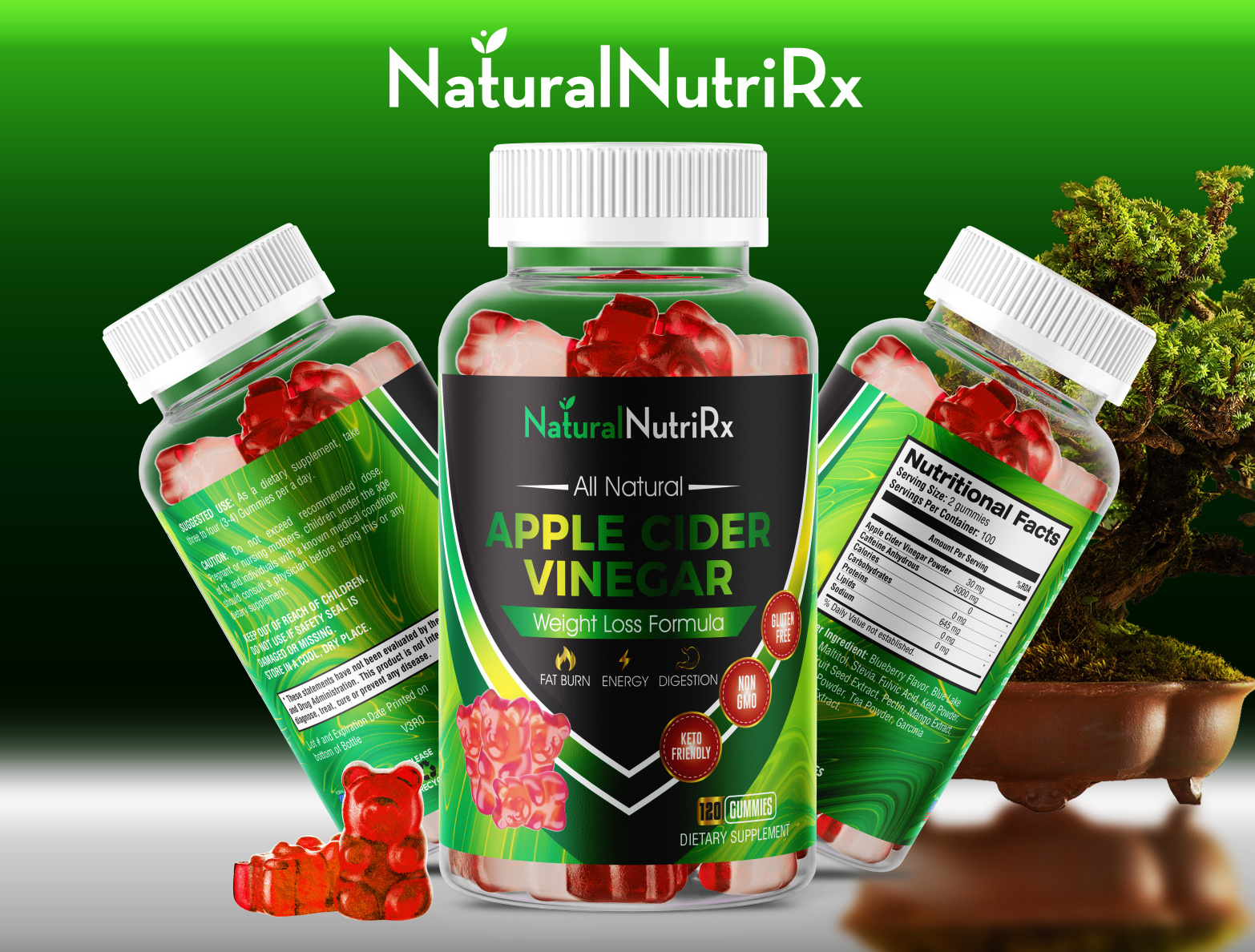 GUMMIES BOTTLE DESIGN WITH MOCKUP by JeellaStudio on Dribbble