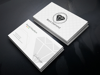 LUXURY BUSINESS CARD DESIGN WITH MOCKUP