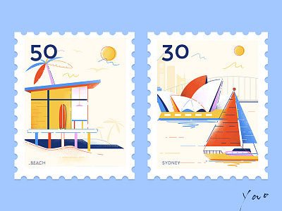 stamp architecture illustrator stamp