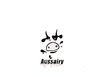 LOGO DESIGN Aussairy IS AN AUSTRALIAN MILK COMPANY app branding design graphic design illustration logo typography ui ux vector