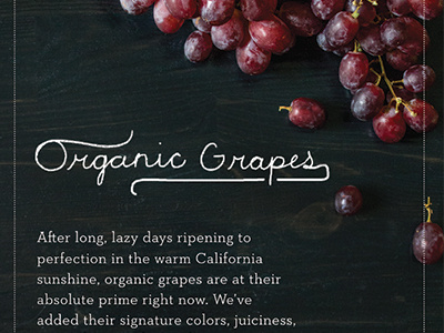 Organic Grapes