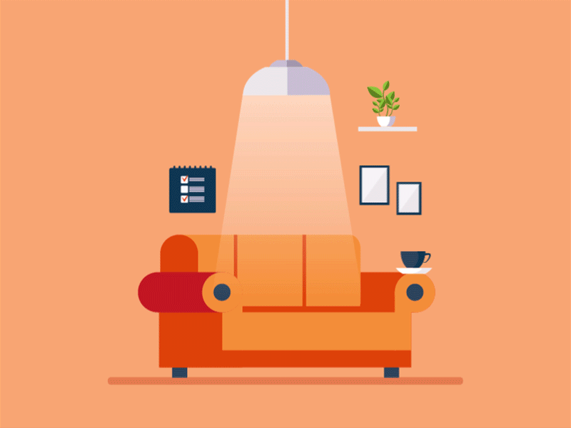 Room Morphing- Animation 2019 2d 2d animation aftereffects animation art design designer dribbble gif gif animated gif animation gif art gif. hallo illustraion illustration morphing room vector
