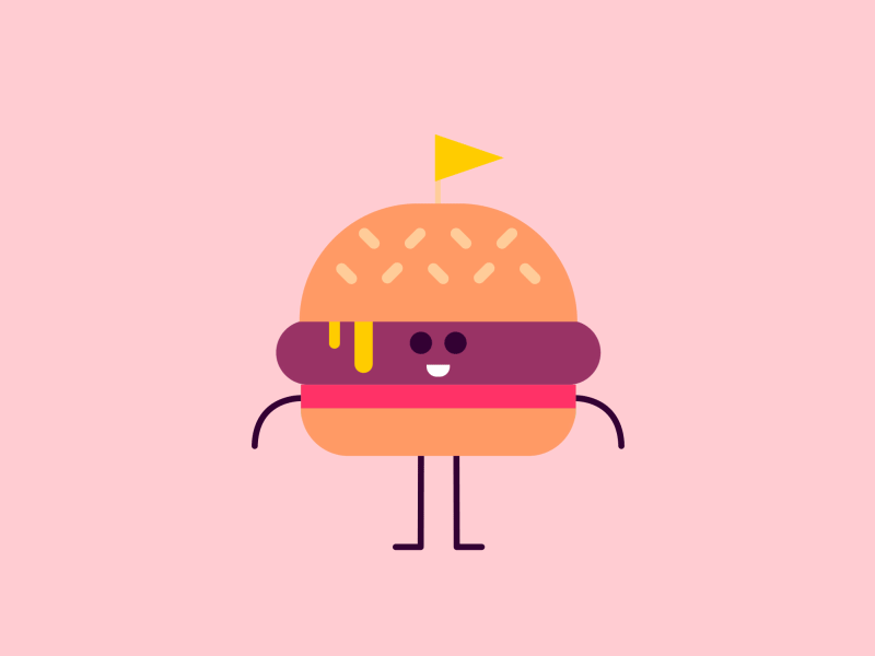 Burger pants - Reanimated 2019 2d 2d animation aftereffects animation art burger design designer dribbble gif gif animated gif animation gif art gif. hallo iconic illustraion illustration vector