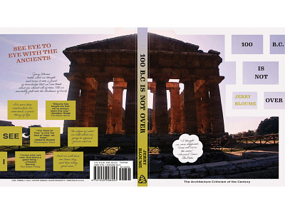 100 B.C. Is Not Over • book jacket graphic design illustration