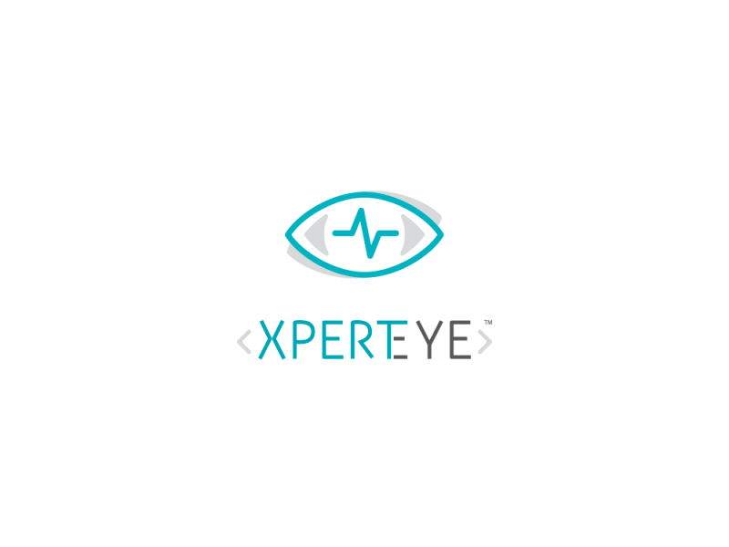 Xpert Eye - logo motion design expert eye flat graphic motion