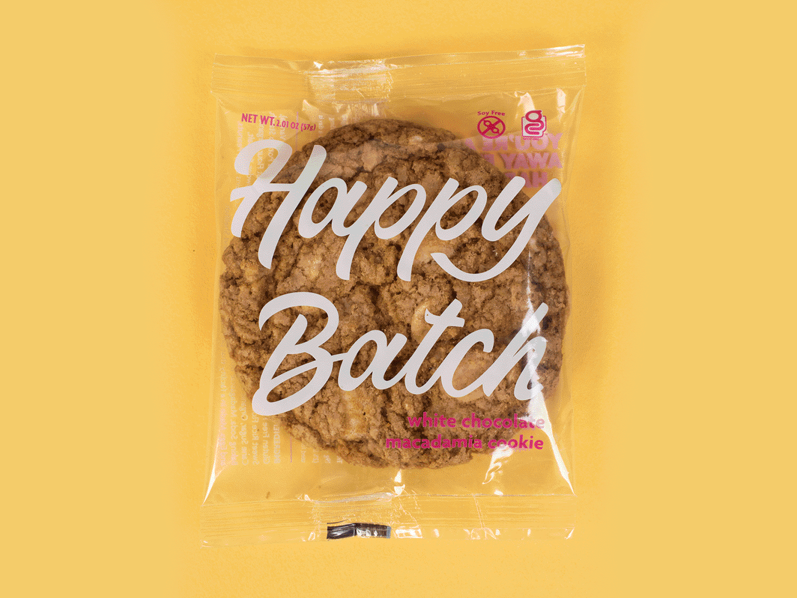 Happy Batch Cookies atomicdust branding cookie cookies design packaging st. louis