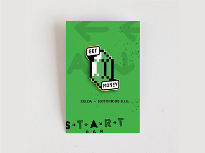 Arcade Bar Pin Mockup arcade atomicdust bar mockup notorious pin start zelda