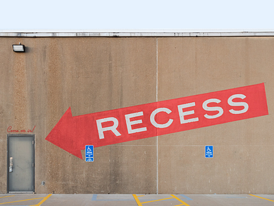 Recess STL Exterior atomicdust bar branding design illustration logo recess st. louis