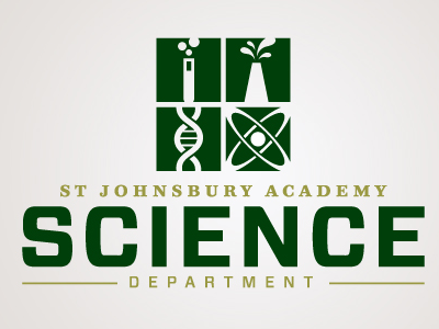 General Logo for Science Department clean logo sience simple