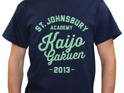 T-shirt idea for an upcoming boarding school program
