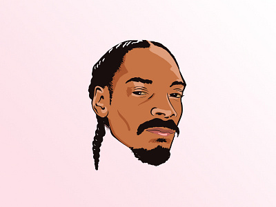 Snoop Dogg hip hop illustration digital art illustrator ipad pro rap