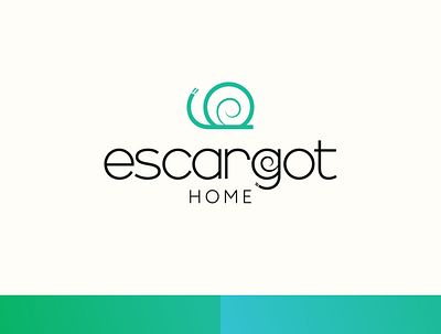 Escargot Home branding design graphic design logo typography vector