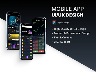 Mobile Exchange App app branding design graphic design illustration logo typography ui ux vector