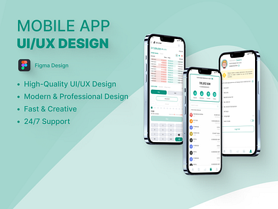 Clean Mobile Exchange App Design app branding design graphic design illustration logo typography ui ux vector